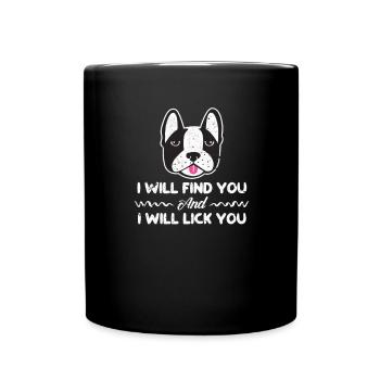 Boston Terrier Dog Dogs Dog Lovers Cadeau - Mug uni - noir - Devant