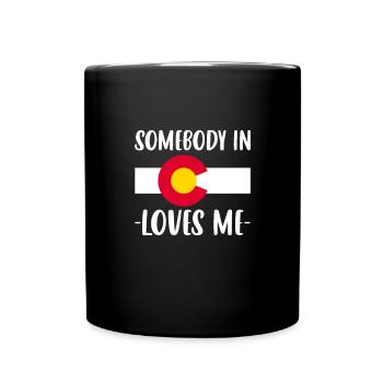Colorado - Tasse einfarbig - Schwarz - Vorne