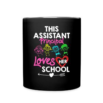Chef d’établissement Directeur Directeur Directeur de la direction de l’école - Mug uni - noir - Devant