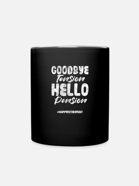 Retraite - Mug uni - noir