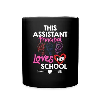 Chef d’établissement Directeur Directeur Directeur de la direction de l’école - Mug uni - noir - Devant
