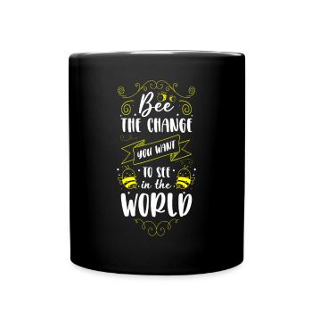Bee The Chance Shirt Gift Beekeeper - Full Colour Mug - black - Front