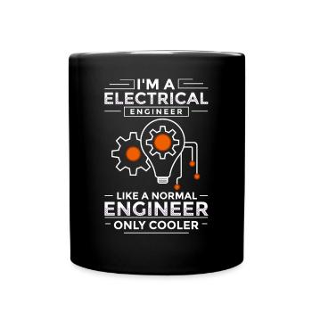 Electrical Engineering Engineer Research Development - Full Colour Mug - black - Front