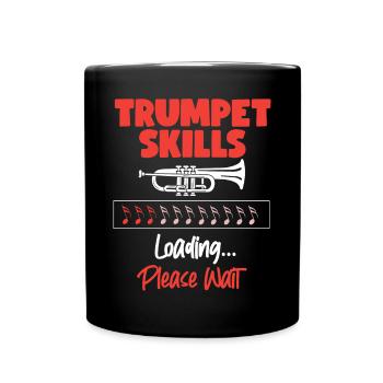 Trumpet Player Trumpet Skills - Tasse einfarbig - Schwarz - Vorne
