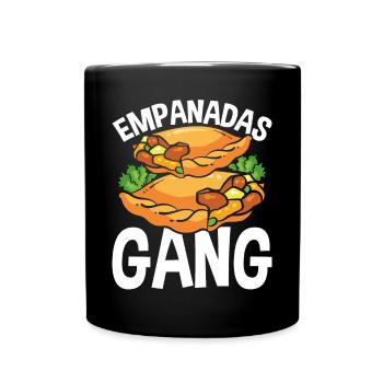 Empanada Maker Food Lover Empanadas Gang - Full Colour Mug - black - Front