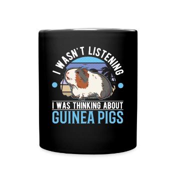 Guinea Pig Gift Guinea Pig - Full Colour Mug - black - Front