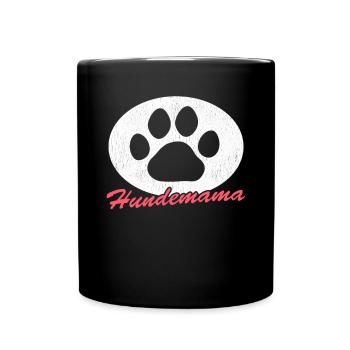Dog Mama Mistress Dog Owner Cadeau - Mug uni - noir - Devant