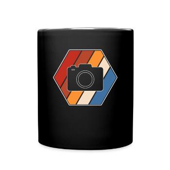 Photography Retro - Full Colour Mug - black - Front