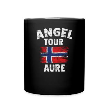 AURE - Angel Tour Norway personnalisable - Mug uni - noir - Devant