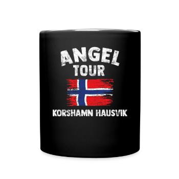 KORSHAMN - Angel Tour Norvège Personnalisable - Mug uni - noir - Devant
