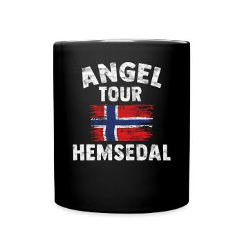 HEMSEDAL - Angel Tour Norvège Personnalisable - Mug uni - noir - Devant
