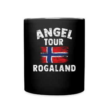 ROGALAND - Angel Tour Norway personnalisable - Mug uni - noir - Devant
