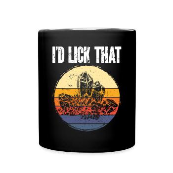 Rockhound Geology Rock Collecting Stone Collectors - Full Colour Mug - black - Front