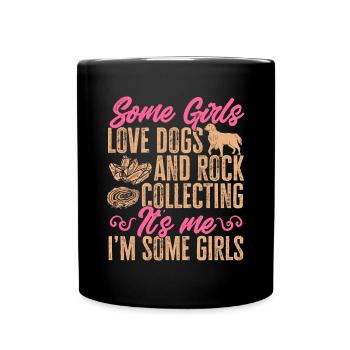 Rockhound Geology Rock Collecting Stone Collectors - Full Colour Mug - black - Front