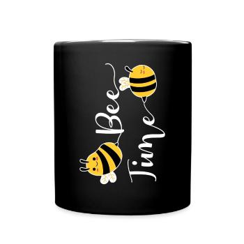 Bee Time Beekeeper Shirt Gift - Full Colour Mug - black - Front