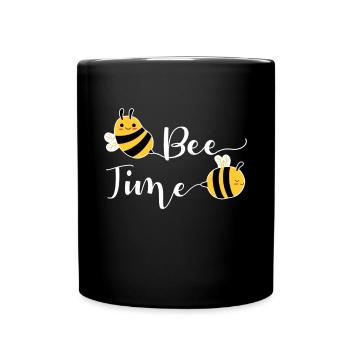Bee Time Beekeeper Shirt Gift - Full Colour Mug - black - Front