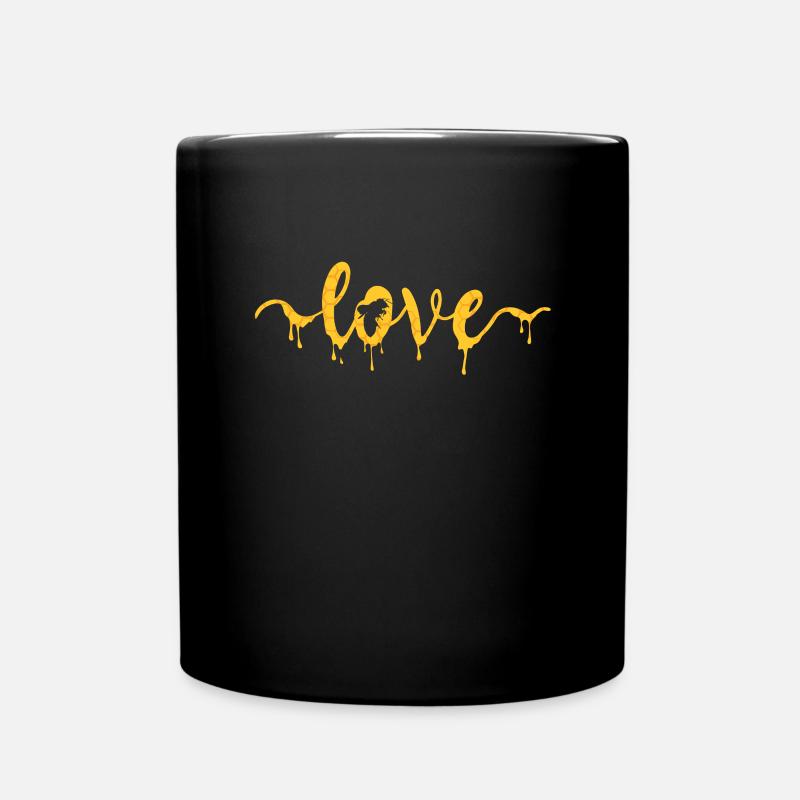 Love Beekeeper Cadeau de miel - Mug uni - noir