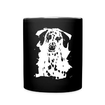 Dalmatian - Full Colour Mug - black - Front