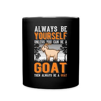 Chèvres Cadeau Chèvre Hôte Chèvre - Mug uni - noir - Devant