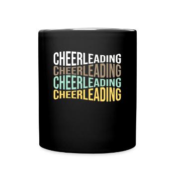 cheerleading - Mug uni - noir - Devant