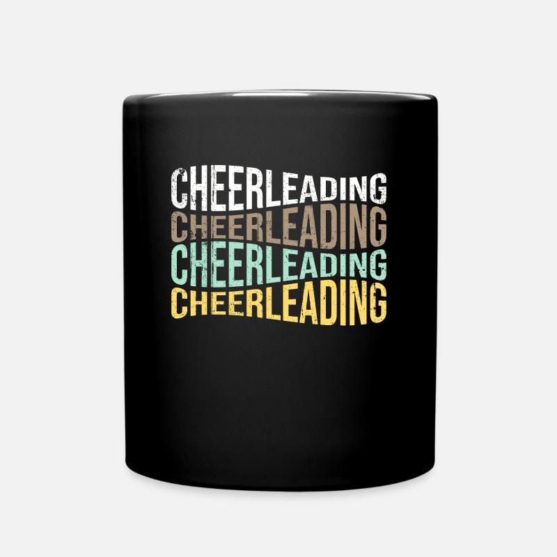 cheerleading - Mug uni - noir