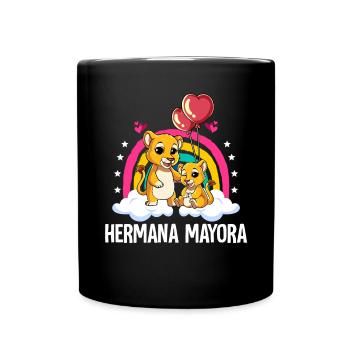 Big Sister Leon - Full Colour Mug - black - Front