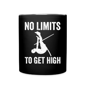 Fun Pole Vault Pole Vault - Full Colour Mug - black - Front
