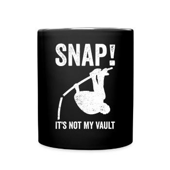 Fun Pole Vault Pole Vault - Full Colour Mug - black - Front