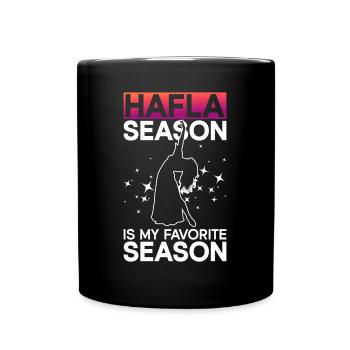 Hafla Season Belly Dancer Belly Dance Dancer - Full Colour Mug - black - Front