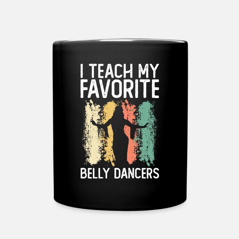 Bauchtanz Bauchtänzerin Lehrerin Tänzerin Geschenk - Tasse einfarbig - Schwarz
