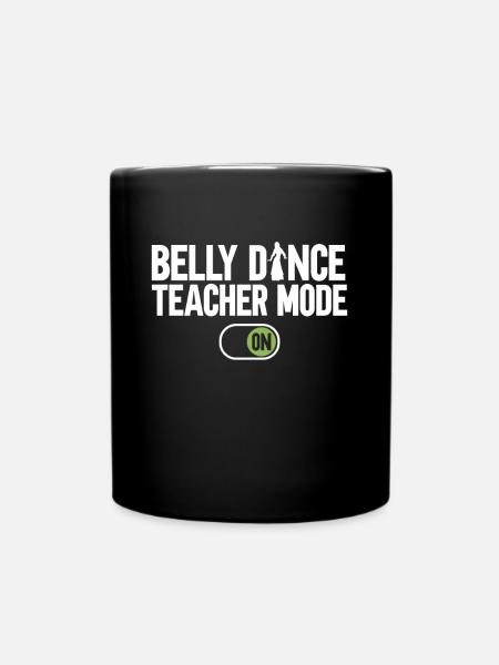 Bauchtanz Bauchtänzerin Lehrerin Tänzerin Geschenk - Tasse einfarbig - Schwarz