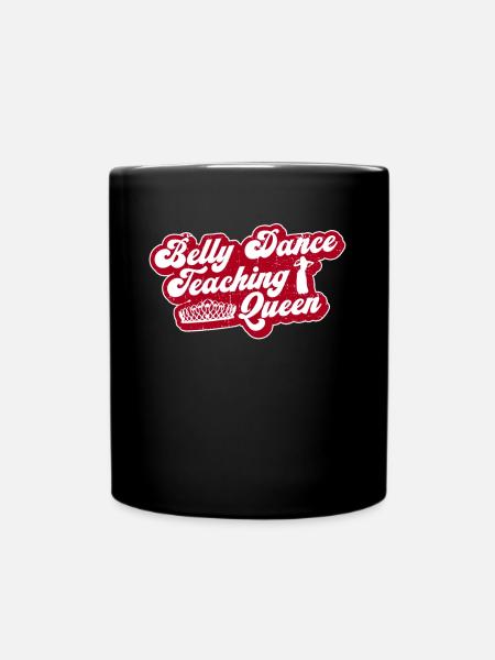 Bauchtanz Bauchtänzerin Lehrerin Tänzerin Geschenk - Tasse einfarbig - Schwarz