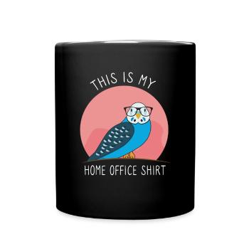 This is my home office Vogel - Full Colour Mug - black - Front