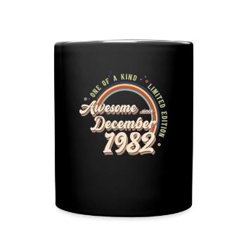 Edition limitée géniale depuis décembre 1982 - Mug uni - noir - Devant