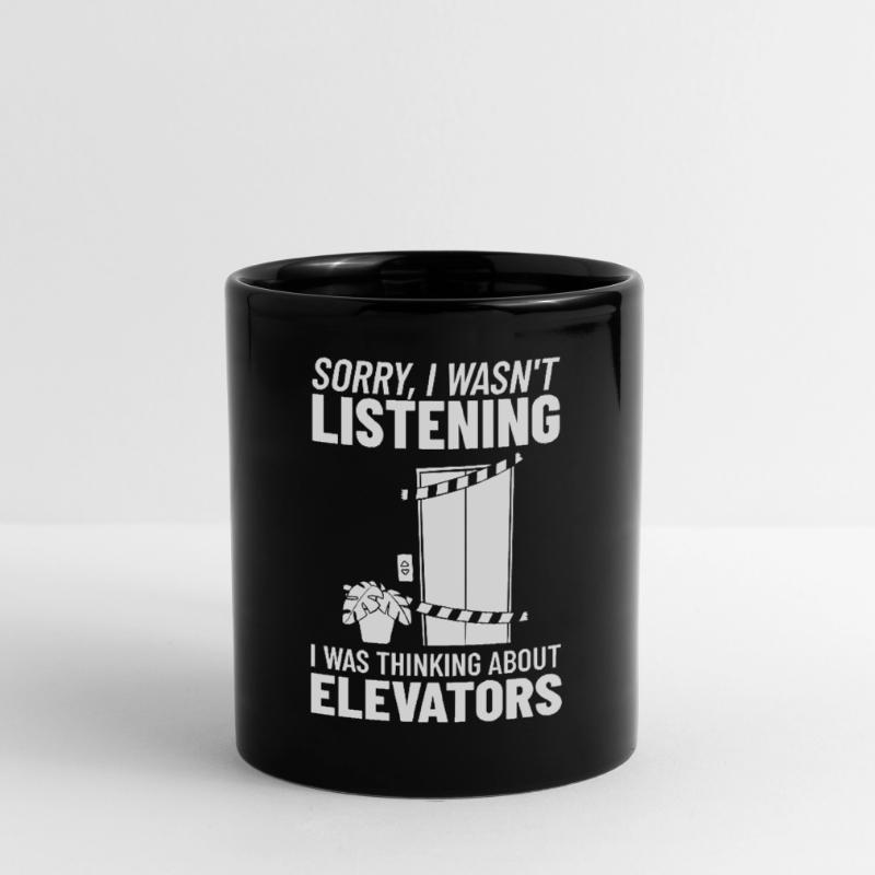 Technicien d’ascenseur Élévateur élévateur Mug uni