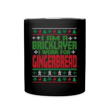 Mason Noël dicton - Mug uni - noir - Devant
