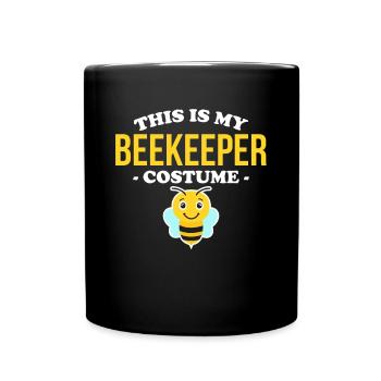 Ceci est mon cadeau de chemise de costume d’apiculteur - Mug uni - noir - Devant