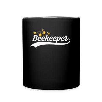 Beekeeper Shirt Gift Beekeeper - Full Colour Mug - black - Front