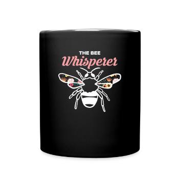The Bee Whisperer Shirt Gift Beekeeper - Full Colour Mug - black - Front
