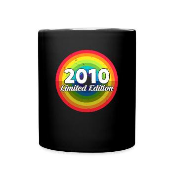 12th Anniversary 2010 Limited Edition - Full Colour Mug - black - Front