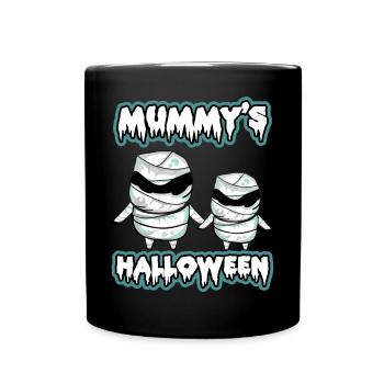Halloween Mummy Trick Or Treat Mummy Costume de Mummy - Mug uni - noir - Devant