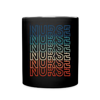 Krankenschwester Leben Registrierte Krankenschwester Zahnärztlicher Tag der Krankenschwester - Tasse einfarbig - Schwarz - Vorne