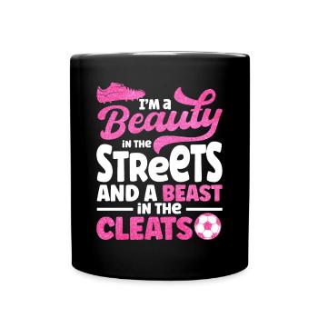 À A Beauty In The Streets et A Beast In The - Mug uni - noir - Devant