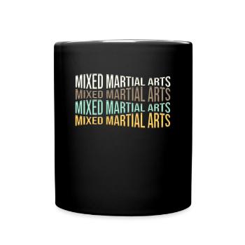 MMA - Mug uni - noir - Devant