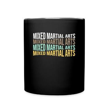 MMA - Mug uni - noir - Devant