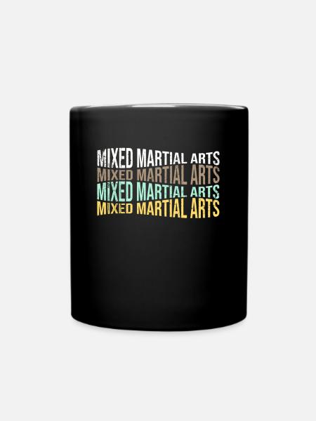 mma - Tasse einfarbig - Schwarz