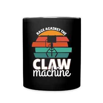 Rage Against The Claw Machine - Full Colour Mug - black - Front
