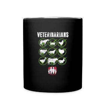 Vétérinaire vétérinaire Cadeau vétérinaire - Mug uni - noir - Devant