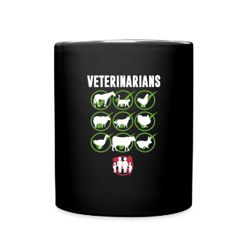 Veterinarian - Full Colour Mug - black - Front