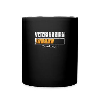 Vétérinaire vétérinaire Cadeau vétérinaire - Mug uni - noir - Devant